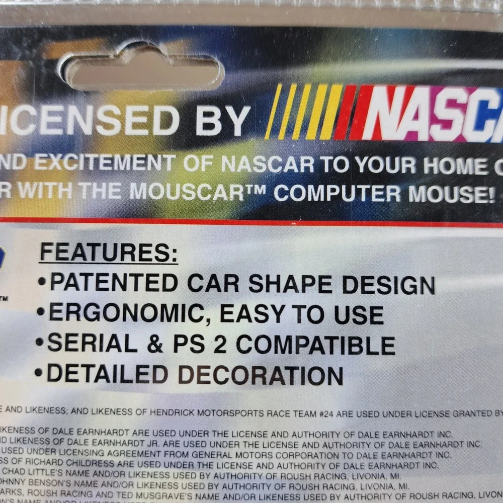 Vintage Dale Earnhardt Computer Mouse NASCAR GM Goodwrench Racing New Sealed '99